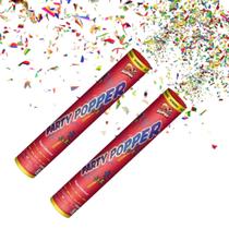 Kit 2 Lança Confete Festa Varias Cores Réveillon Carnaval Kit 2 Lança Confete Festa Varias Cores Réveillon Carnaval