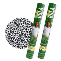 Kit 2 Lança Confetes Neymar Show De Bola Futebol Copa Popper