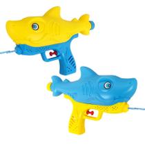 Kit 2 Lançadores de água Peixinho Tubarão Meninos 700ml - Goal Kids