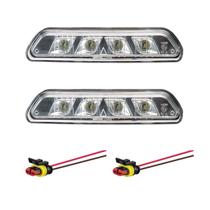 Kit 2 lanterna chicote vigia led cr 24v onib neobus new road Kit 2 lanterna chicote vigia led cr 24v onib neobus new road