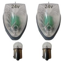 Kit 2 lanterna cristal teto+lâmpada 67 24v mb 1113 1313 1513 Kit 2 lanterna cristal teto+lâmpada 67 24v mb 1113 1313 1513