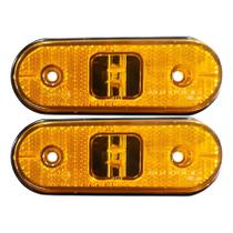 Kit 2 Lanterna Lateral Led Bivolt Âmbar Aspock - Asp1614600