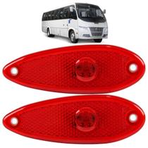 KIT 2 Lanterna Teto Vigia Ônibus Peixinho 1LED BIVOLT VM