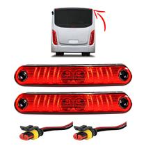 KIT 2 Lanterna Vigia Teto Busscar Caio 24volts +Conector VM KIT 2 Lanterna Vigia Teto Busscar Caio 24volts +Conector VM