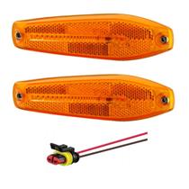 Kit 2 Lanternas de Posição Lateral LED Bivolt c/chicote Caio