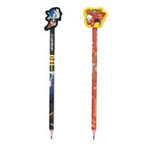 Kit 2 Lápis Sonic Oficial Para Escrita Divertida Infantil Kit 2 Lápis Sonic Oficial Para Escrita Divertida Infantil