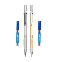 Kit 2 Lapiseiras TECTRIX 2.0mm Ouro e Prata + 2 Tubo Grafite