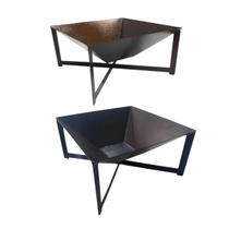 Kit 2 Lareiras a Lenha Externa Jardim Área Externa Luxo