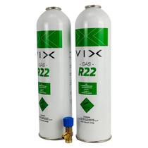 Kit 2 lata de Gás R22 com Válvula Perfuradora Kit 2 lata de Gás R22 com Válvula Perfuradora