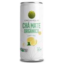 Kit 2 Latas Chá Mate Orgânico Zero Açúcar Sabor Limao - Organique
