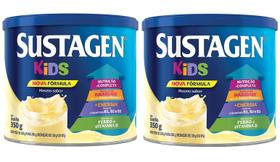 Kit 2 Latas Sustagen Kids Baunilha 350gr Cada Kit 2 Latas Sustagen Kids Baunilha 350gr Cada