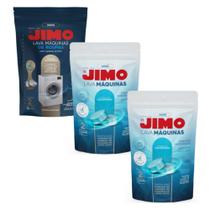 Kit 2 Lava Máquina De Lavar Roupa Pastilha 2x17g Mais Lava Máquina De Lavar Roupas 2x20g Automáticas Semiautomáticas Remove Resíduos Sujeira Sem Cloro