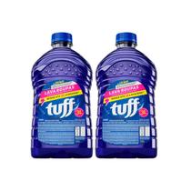 Kit 2 Lava Roupas Concentrado Tuff 3L Sabão Líquido Detergente Com Enzimas Gordura, Manchas, Limpeza Kit 2 Lava Roupas Concentrado Tuff 3L Sabão Líquido Detergente Com Enzimas Gordura, Manchas, Limpeza