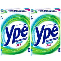 Kit 2 Lava Roupas em Pó 800gr Power Action - YPE POWER ACTION