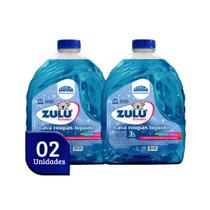 Kit 2 Lava Roupas Liquido 3l Zulu Perfumes Coala