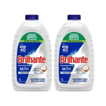 Kit 2 Lava-Roupas Líquido Brilhante Delicadeza Total 3l Kit 2 Lava-Roupas Líquido Brilhante Delicadeza Total 3l