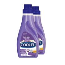 Kit 2 Lava Roupas Líquido Coquel Cocó e Lavanda 500ml Cada