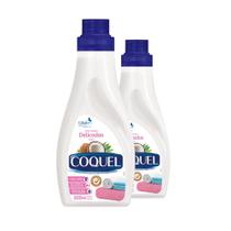 KIt 2 Lava Roupas Líquido Coquel Coco Roupas Delicadas 500ml
