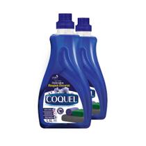 Kit 2 Lava Roupas Líquido Coquel Roupas Escuras 1,5L Cada