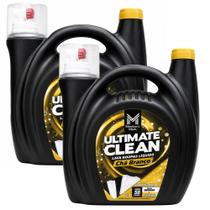 Kit 2 Lava Roupas Líquido Members Mark Ultimate Clean Chá Branco 5L Sabão com Alto Rendimento