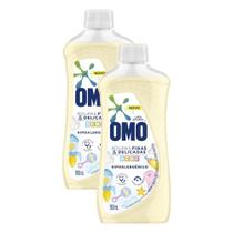 Kit 2 Lava-Roupas Omo Líquido Roupas Finas e Delicadas Bebê 900ml Kit 2 Lava-Roupas Omo Líquido Roupas Finas e Delicadas Bebê 900ml