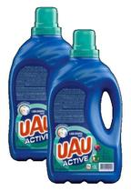 kit 2 Lava Roupas UAU Fresh Active Frasco 3L