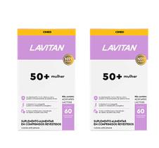 Kit 2 Lavitan 50+ Mulher 60 Cápsulas.