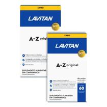 Kit 2 Lavitan A-Z com 60 Comprimidos