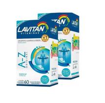 Kit 2 Lavitan A-Z Homem 60 Comprimidos