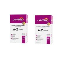 Kit 2 Lavitan A-z Mulher Cimed Com 60 Comprimidos.