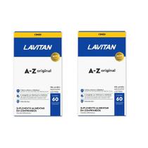 Kit 2 Lavitan A-Z Original 60 Comprimidos Cada