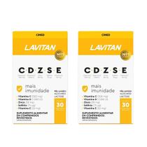 Kit 2 Lavitan Imunidade CDZSE Com 30 Comprimidos Revestidos Kit 2 Lavitan Imunidade CDZSE Com 30 Comprimidos Revestidos
