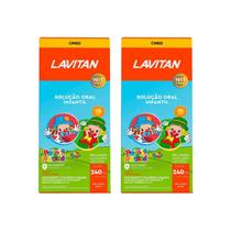 Kit 2 Lavitan Infantil Multivitamínico Laranja 240 mL Kit 2 Lavitan Infantil Multivitamínico Laranja 240 mL