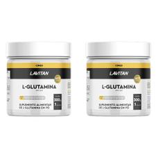 Kit 2 Lavitan L-glutamina Em Pó 300g + 1 Dosador - Cimed