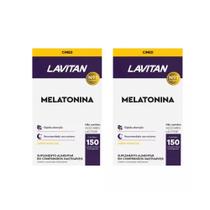 Kit 2 Lavitan Melatonina Maracujá 150 Comprimidos - Cimed