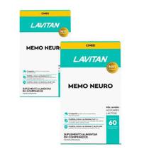 Kit 2 Lavitan Memo Neuro 2x60 Comprimidos