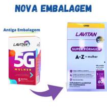 Kit 2 - Lavitan Multi 5g Homem e Mulher (A-z super fórmula) 60 CP - Cimed