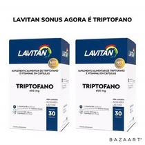 Kit 2 Lavitan Sonus Triptofano 30 Cápsulas Suplemento Alimentar de Vitaminas - Cimed