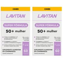 Kit 2 Lavitan Super Formula 50+ Mulher C/60 Comprimidos cada Kit 2 Lavitan Super Formula 50+ Mulher C/60 Comprimidos cada