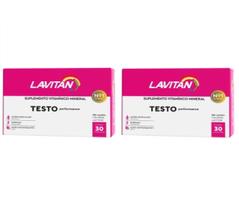 Kit 2 Lavitan Testo Feminino Com 30Caps - Cimed - Cimed Ind De Med Ltda