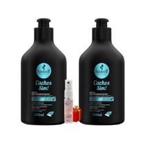 Kit 2 Leave in Haskell Cachos Sim Definição e Nutrição 300 ML + Presente Lourre 15ml Kit 2 Leave in Haskell Cachos Sim Definição e Nutrição 300 ML + Presente Lourre 15ml