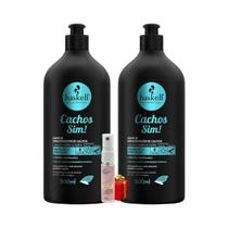 Kit 2 Leave in Haskell Cachos Sim Definição e Nutrição 500 ML + Presente Lourre 15ml Kit 2 Leave in Haskell Cachos Sim Definição e Nutrição 500 ML + Presente Lourre 15ml