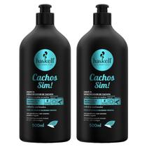 kit 2 Leave in Haskell Cachos Sim Definição e Nutrição 500 ML