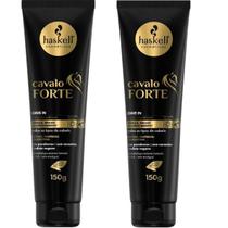 Kit 2 Leave in Haskell Creme De Pentear Cavalo Forte 150g Kit 2 Leave in Haskell Creme De Pentear Cavalo Forte 150g