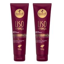 Kit 2 Leave in Liso com Força Haskell Creme De Pentear 150gr