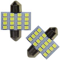 Kit 2 Led Torpedo Standard 6000k 10w 3030 31 mm Tipo de Conector:Torpedo