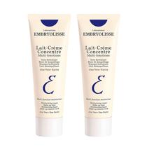 Kit 2 Leite Creme Hidratante Facial Embryolisse 75ml Para o Rosto Concentrado Lait-Crème Concentré