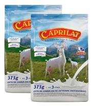 Kit 2 Leite De Cabra Em Pó Integral Caprilat Sachê 375g Kit 2 Leite De Cabra Em Pó Integral Caprilat Sachê 375g