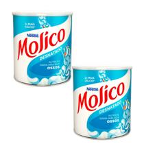 Kit 2 Leite Em Pó Desnatado Molico Lata 280g