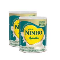Kit 2 Leite em Pó Ninho Adulto Lata 350g